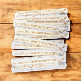 HOT BARGAINS 1000 x Reusable Bamboo Chopsticks – 20cm, Individually Wrapped, Premium Quality, Lightweight Natural Bamboo, Ideal for Personal Use, Restaurants & Cafés (20cm, 1000, Count)