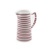 GMUNDNER KERAMIK Water jug capacity: 0.7 litres red flamed crockery,