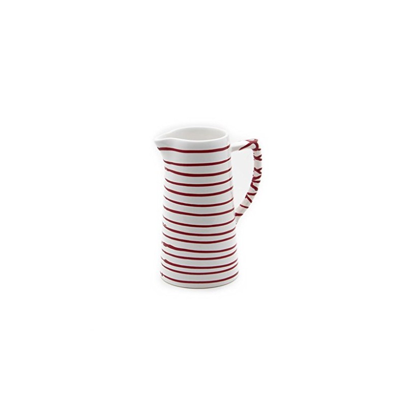 GMUNDNER KERAMIK Water jug capacity: 0.7 litres red flamed crockery,