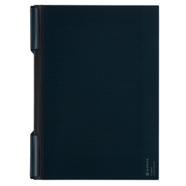 Kokuyo AMNO-BRCN202DB Clip Notebook, BIZRACK A4, Navy Black
