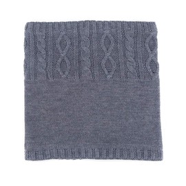 AnJuHoPa AW2020 Wool Hat Knitted Hat with Faux Fur Pompom Fine Cable Knit Headband Warm Neck Warmer 3-Piece Set or One Piece Skin-Friendly Lining for Girls and Women, 03#Light Grey