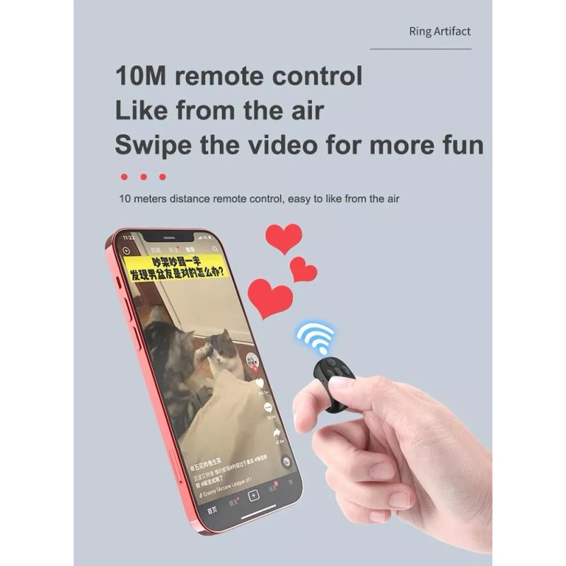 JOINTURE Control Jx05 Para Tiktok Apps Mando A Distancia Multifunción