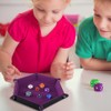 Dice Plate, Leather Dice Plate, Foldable Hexagon, Folding Dice Tray,