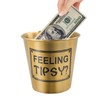 Tip Jar for Bartenders and Musicians, Stainless Steel Money Tip