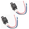 Relay Set of 2 12V 40A 4 Pole Relay Car