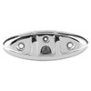 5in Folding Flip Up Cleat 316 Stainless Steel Dock Deck