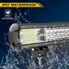 AUXTINGS 40 inch 540W LED Light Bar Triple Row Spot