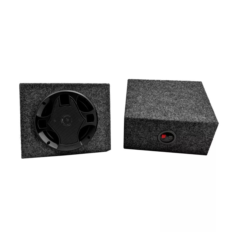 SDX Audio 6.5" 4-way 500W 6.5" Wedge Speaker Box (pair)