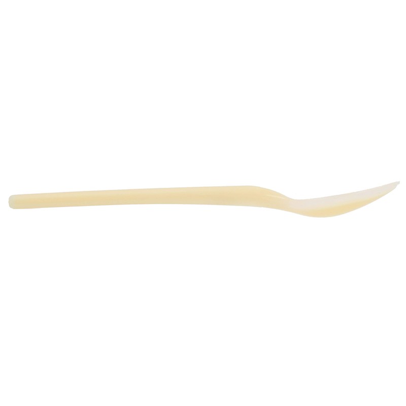 Okabe Yōshi KU-07Y Mouth-Friendly Spoon, One Piece, Deep Shape, Large,
