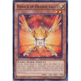 YU-GI-OH! - Herald of Orange Light (BP03-EN050) - Battle Pack 3: Monster League - 1st Edition - Common