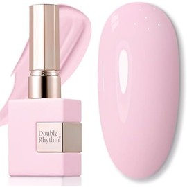 Double Rhythm- Esmalte de uñas en gel de 15 ml, puro y transparente, mismo color, mismo frasco, esmalte en gel para manicura artística, salón de