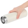 Intelligent TemperatureSensitive Vacuum Cup Mirror Smart TouchScreen Insulation Cup(Creamy White