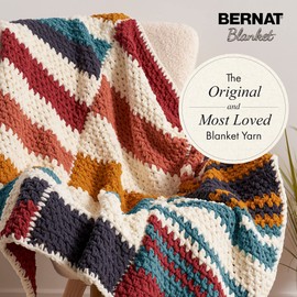 Bernat Blanket Beach Foam Yarn - 2 Pack of 300g/10.5oz - Polyester - 6 Super Bulky - 220 Yards - Knitting/Crochet (16111010951P02)