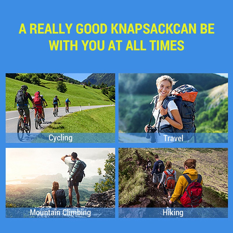 Nylon Hydration Backpack Water Backpack with 2L Hydration Bladder for