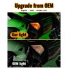 LUXEMOTO Front Turn Signal Light for Ninja ZX6R, LED Amber