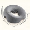 Memory Foam Face Down Pillow for Prone Rest – Open-Center