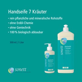 Sonett Hand Soap 7 Herbs 1 Litre