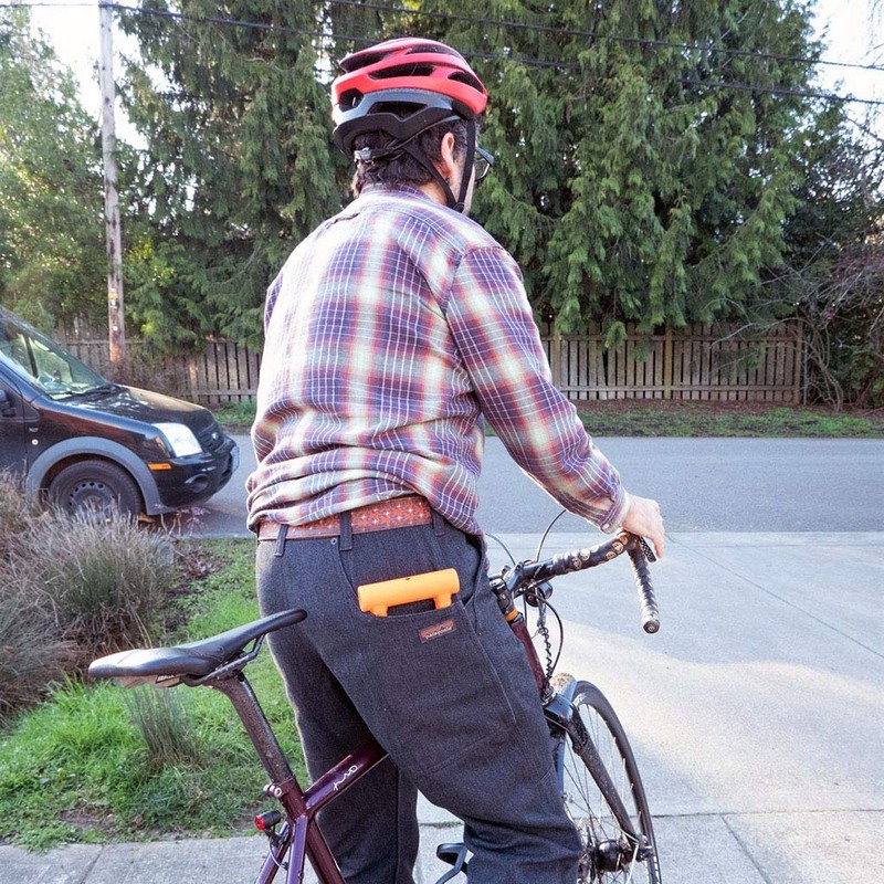 OTTOLOCK Bicycle U-Shaped Lock Side Kick Orange SIDEKICK OTTO Orange