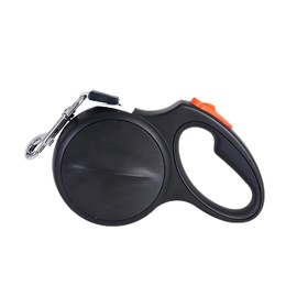 PUPIHOM 16 FT Retractable Dog Leash for Large Dogs, Heavy Duty & Reflective, Durable Long Leash for Medium to Large Dogs up to 110lbs, Comfortable Handle for Easy Control (Black)