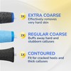 Dr. Scholl's Electric Foot File Replacement Roller Heads - Buffs