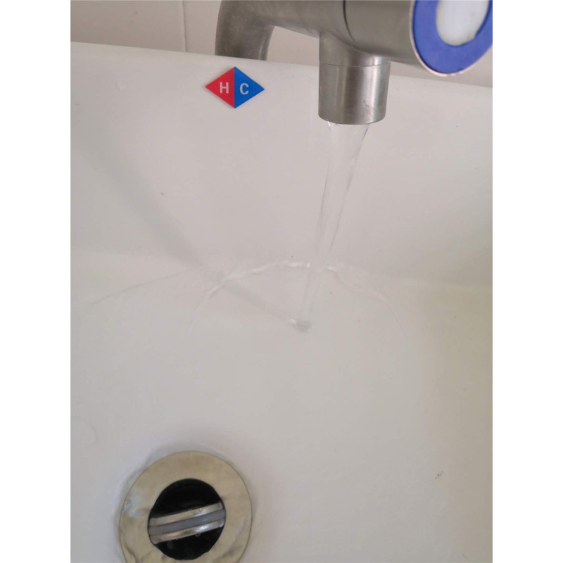 Zzooi 4PCS Self Stick Hot Sign Cold Sign Cold Hot