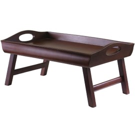Winsome Wood Sedona Bed Tray, Antique Walnut
