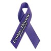 Magnetic Bumper Sticker - Crohn's Disease Support Ribbon - Awareness