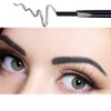 ANIFER Eyebrow Pencil Black Waterproof Smooth Natural Cruelty Free (Black