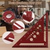 Cartlant Speed Square with 3D Multi Angle Measuring Ruler, 7