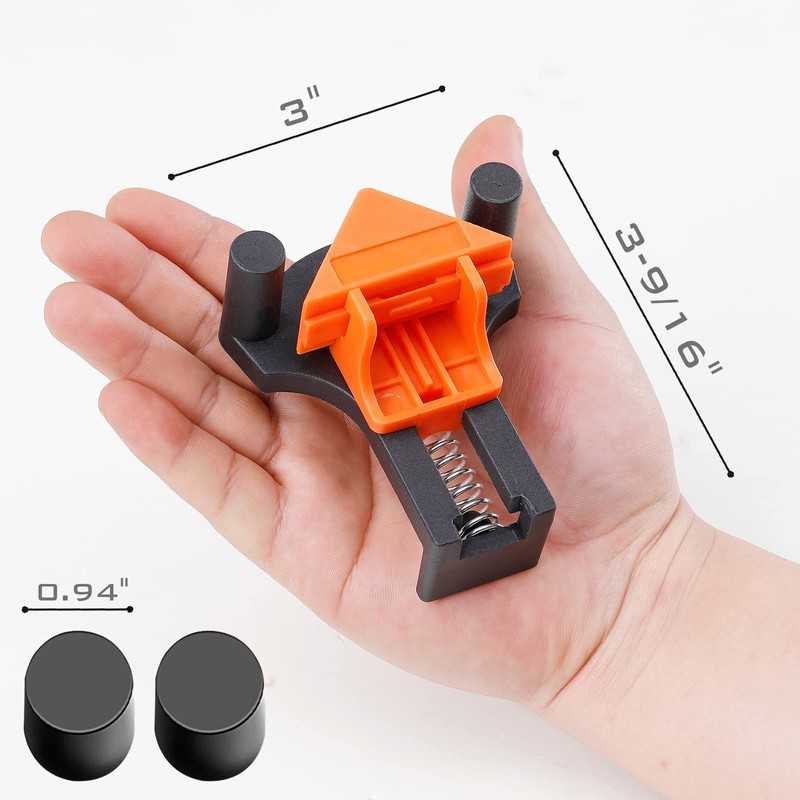 60/90/120 Degree Multi Corner Clamps for Woodworking Set of 4,Adjustable