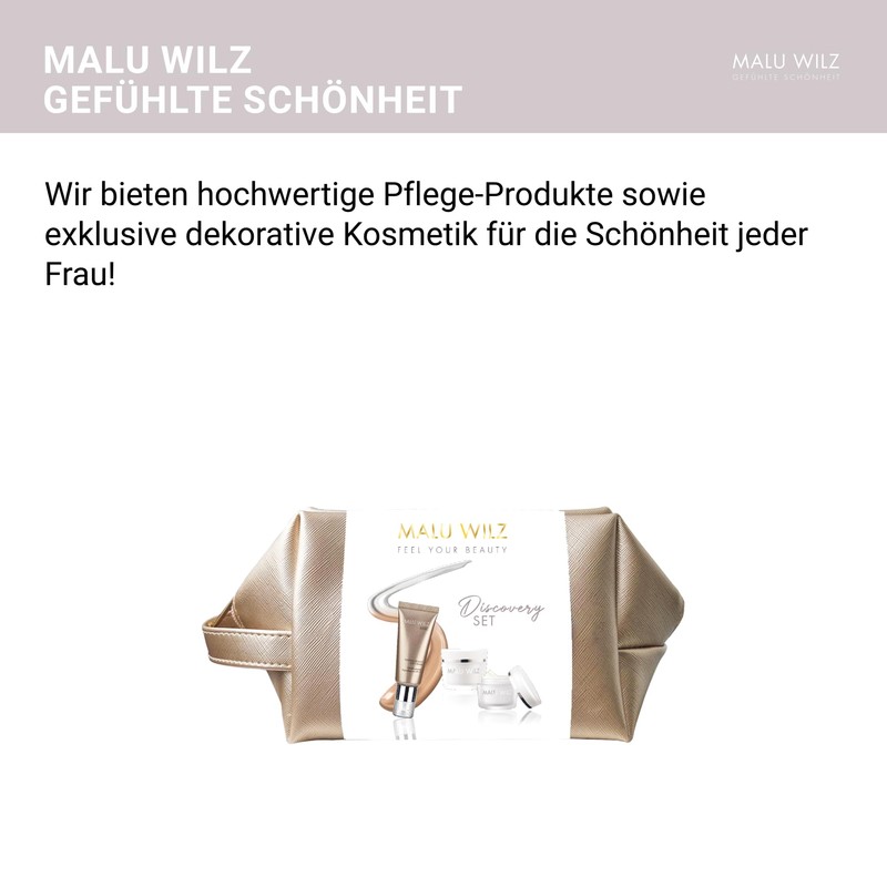 Malu Wilz Discovery Beauty Set with Q10 Energizer, Eye Control