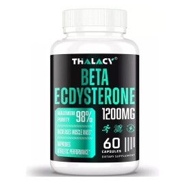 Thalacy Suplemento De Ecdysterona-beta 1200 Mg. 60 Capsulas.