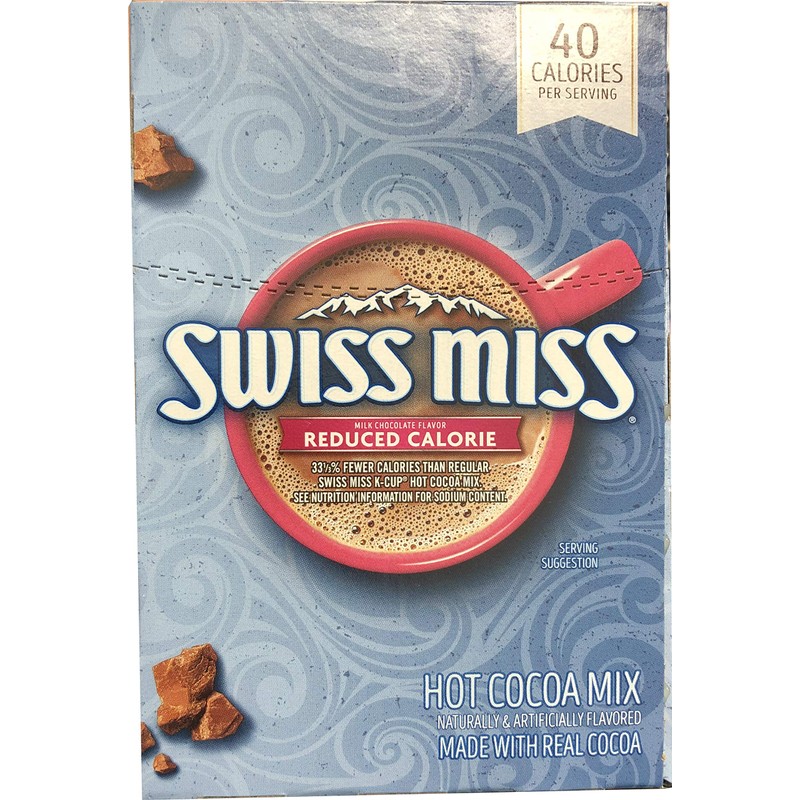 Swiss Miss Reduced Calorie Hot Cocoa K-Cup Pods for Keurig