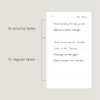 Calli® 50 Premium 3”x 5” To-Do List Planner Cards Made