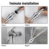 5 Holes Aluminum New Nozzle Clean Shower Head, Aluminum Cleaner
