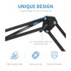 FEELWORLD AMS1 Micrófono Boom Arm, ajustable Mic Arm Stand con