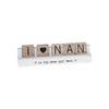 Scrabble Sentiments I Love Nan To The Moon Wooden Scrabble