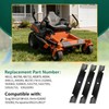 Belleone 5101755 Replacement Lawn Mower Blades for 61" Deck, Fit