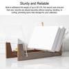 Vinyl Record Storage Holder Wooden Acrylic Multifunctional Retro Vinyl Record