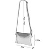 SH Leder Real Leather Shoulder Bag, Clutch Bag, Small Evening