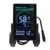 M6C Electric Bike LCD Display Meter ABS Electric Bike Display