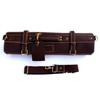 EVERPRIDE Brown Leather and Suede Knife Roll