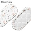 GLLQUEN BABY 2 Pack Moses Basket Fitted Sheets, Newborn Pram