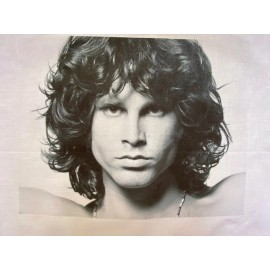 Model 1 Jim Morrison Quilt Block  " Material Craft Frame Singer Poet Songwriter