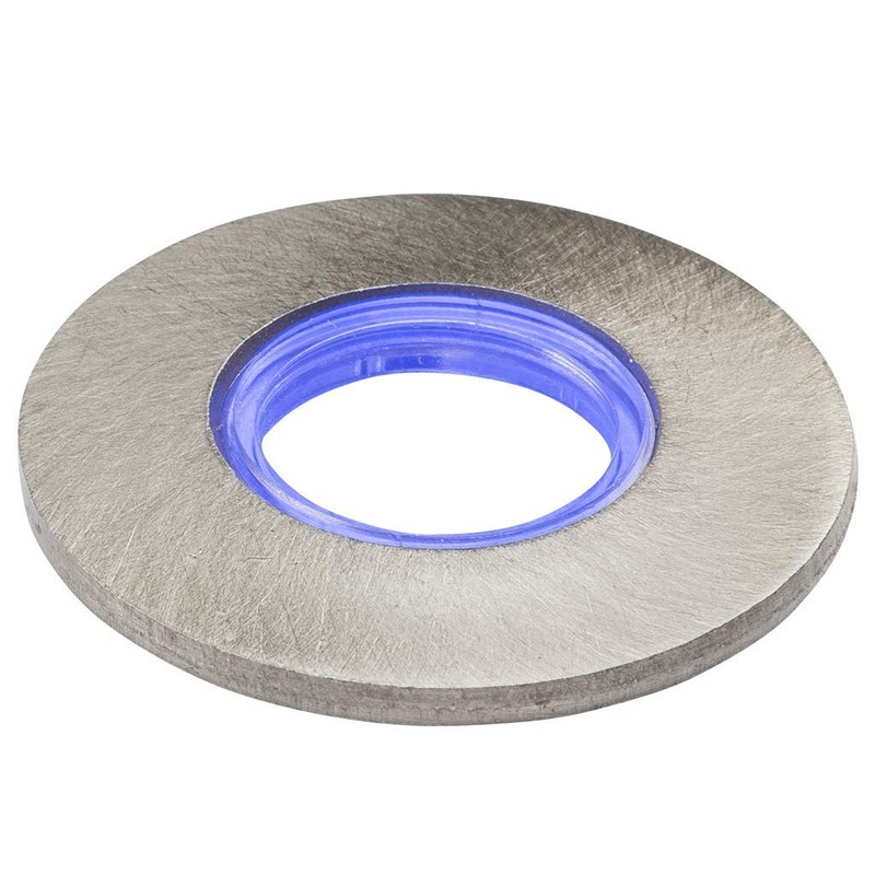 Knightsbridge IP65 LED Blue Mini Ground Light with 3 Interchangeable