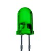 Lumetheus LEDs 5 mm Colour Green Extra Super Bright 16.000