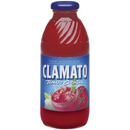 Clamato Juice, 16-Ounce Glass Bottles (Pack of 12)