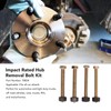 High Performance Wheel Hub Disassembly Tool Set with Impact-Resistant Screws