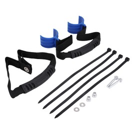 JFG RACING Motorcycle Front & Rear Rescue Pull Belt Universal Adjustable Dirt Bike Pull Straps For Most Pit Dirt Bike Street Bike, BLUE
