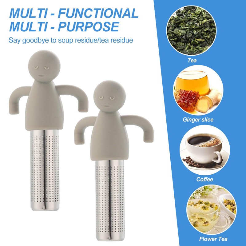 Loose Leaf Tea Strainer, 3Pcs Stainless Steel Tea Infuser Tea